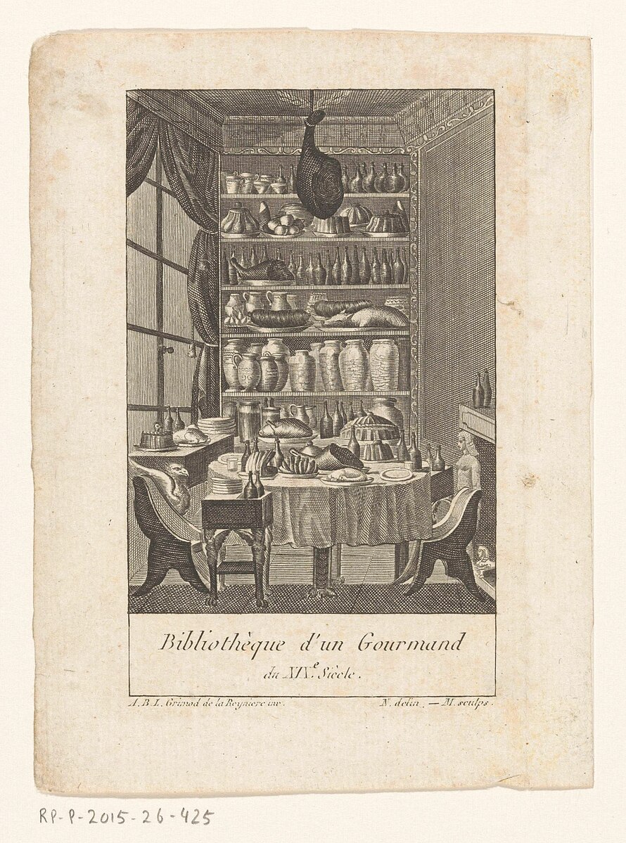 Almanach des Gourmandes. Photo by Wikimedia Commons