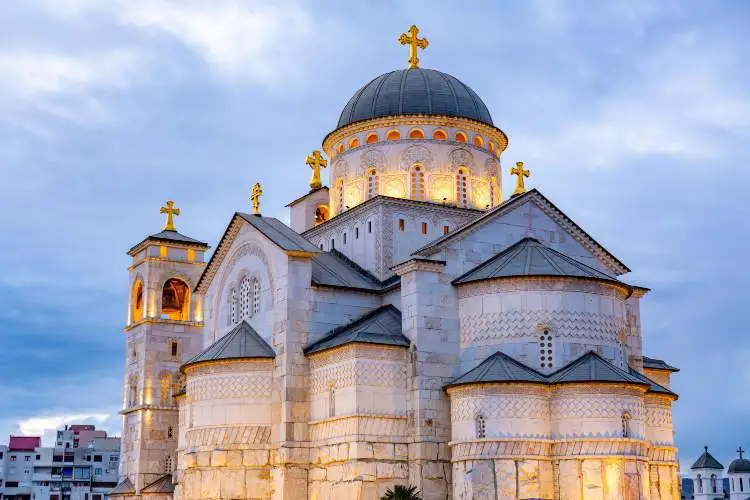 Tappa centrale, Podgorica