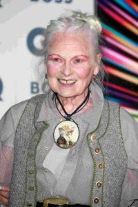 La stilista Vivienne Westwood
