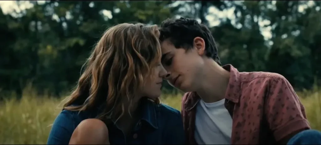 Timothée Chalamet nel film Hot summer nights 