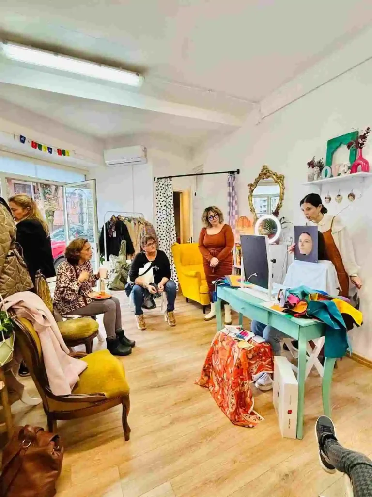 Uno dei tanti workshop organizzati all'interno del Betty Corner