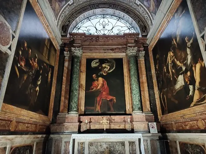 La Cappella Contarelli nella Chiesa di San Luigi dei Francesi, tra le chiese gratuite con opere d'arte