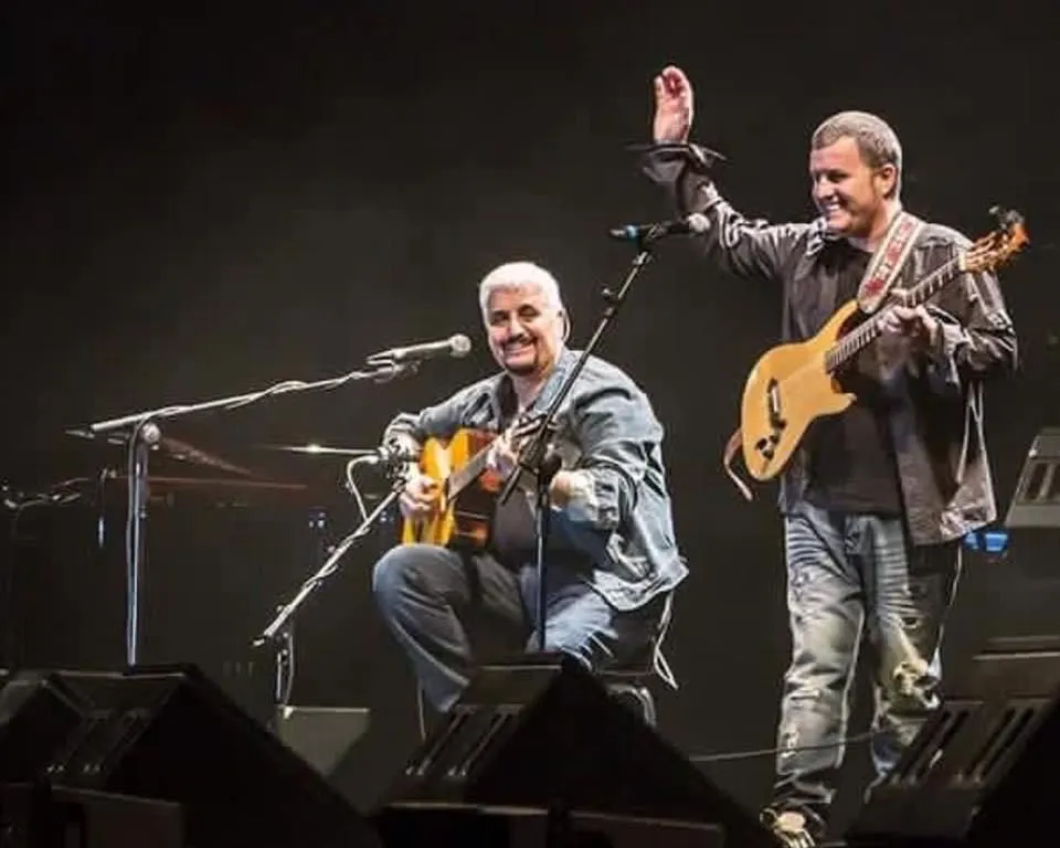 "Je sto vicino a te Forever": un'altra bella immagine dei fratelli Pino e Nello Daniele