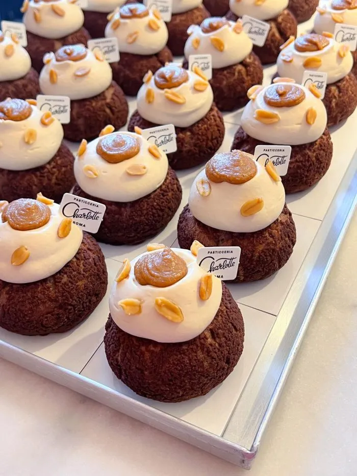 la pasticceria francese Charlotte a Roma