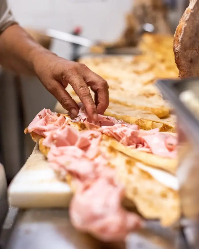 la pizza del Forno Campo de Fiori