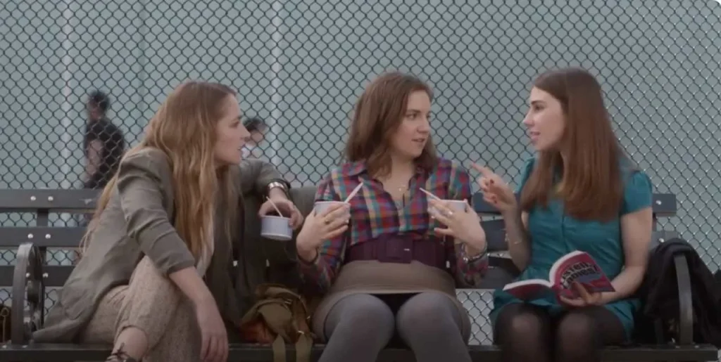 Hannah,Jessa, Shoshanna di Girls