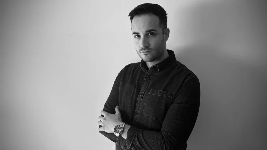 Il regista Mattia Riccio