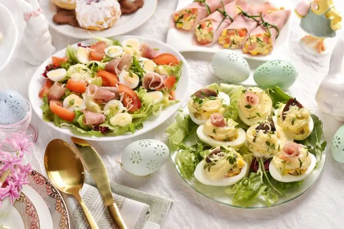 Antipasti di Pasqua senza glutine e lattosio