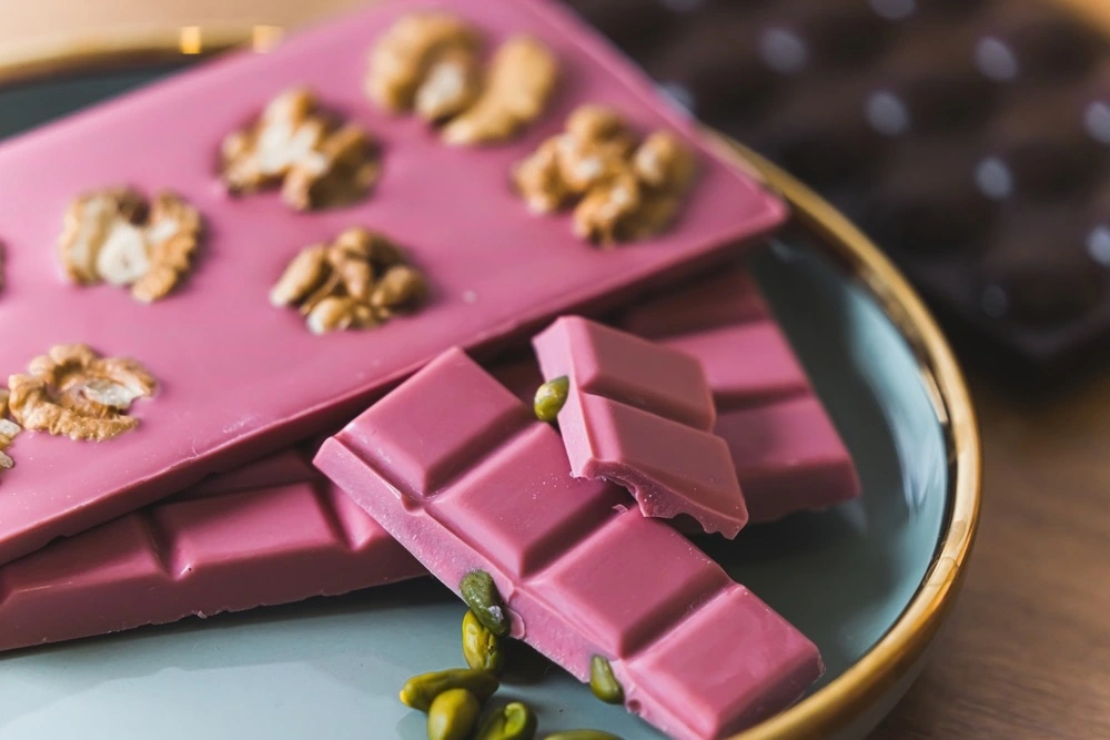 ruby chocolate o cioccolato rosa