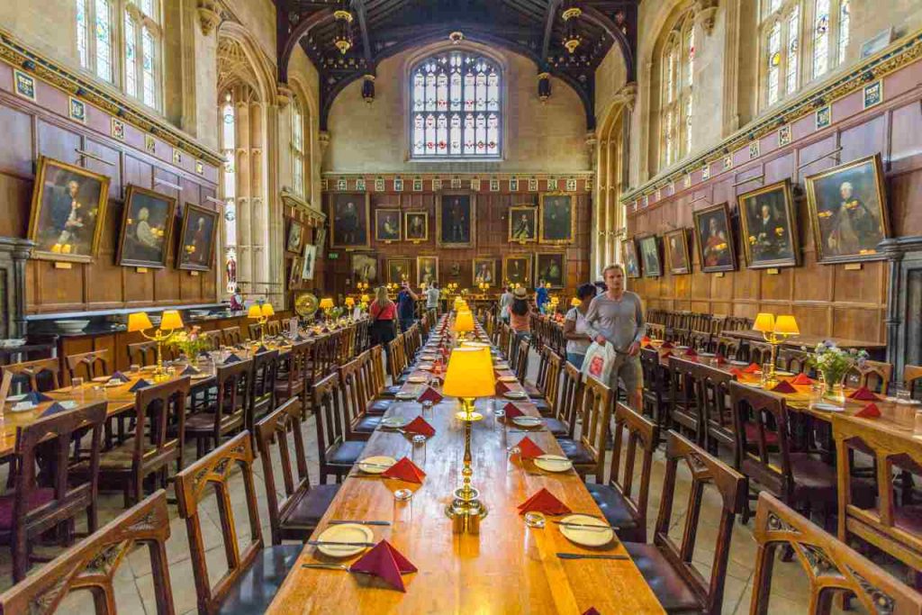 La Sala Grande - itinerario Harry Potter 