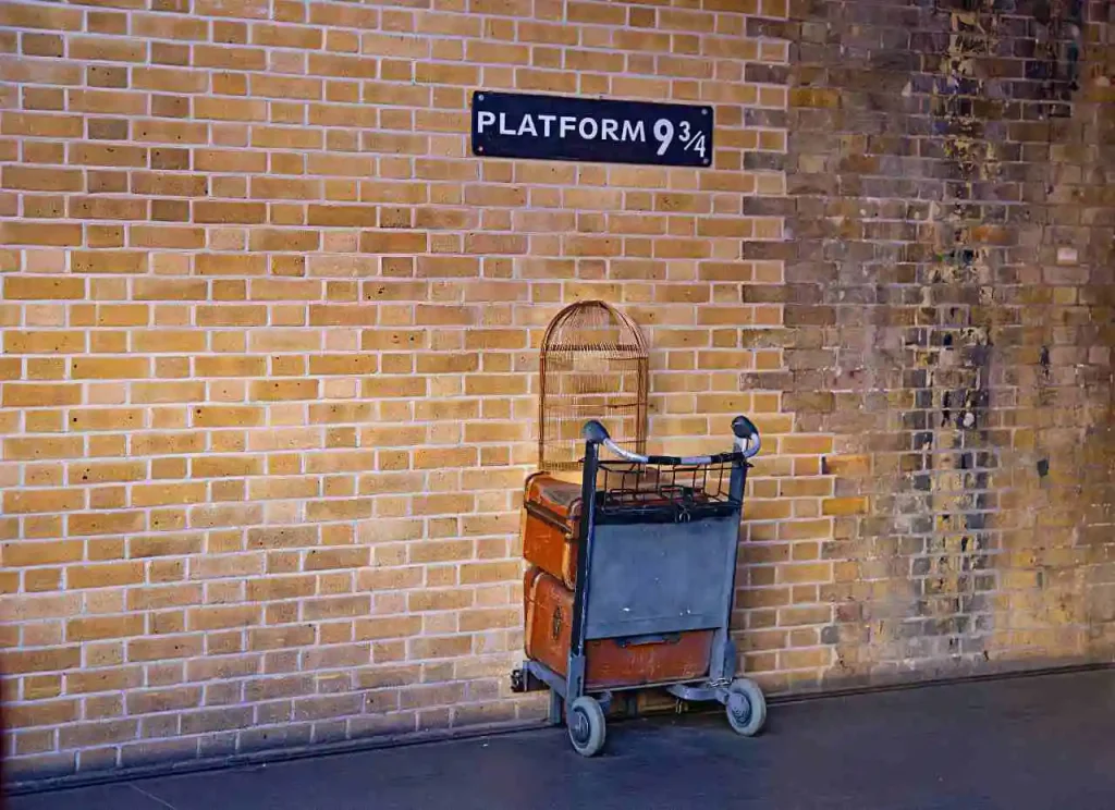 Il binario 9 ¾ a King’s Cross 