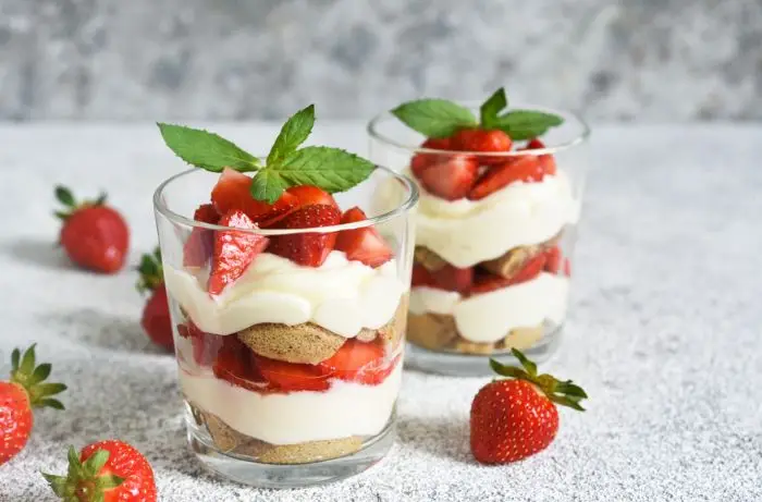tiramisù alle fragole