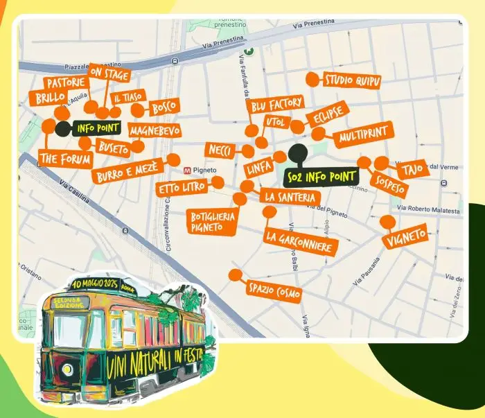 Quartiere Vino Pigneto è tra gli eventi più attesi di sabato 10 maggio 2025 a Roma