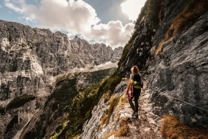 sentiero Lago di Sorapis