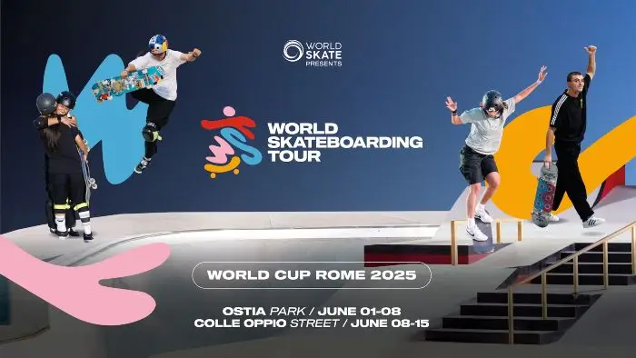 Cosa fare a Roma l'8 giugno: tra gli eventi il World Skateboarding Tour 2025
