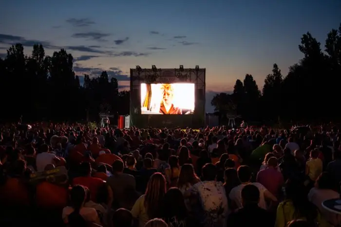 cinema all'aperto roma