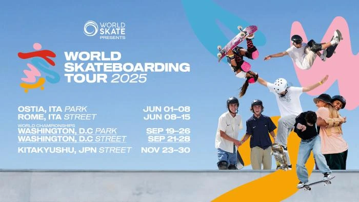 World Skateboarding Tour 2025 Roma