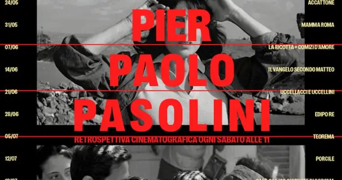 Pier Paolo Pasolini retrospettiva cinematografica