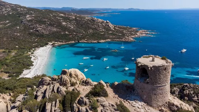 Spiaggia di Erbaju (Sud della Corsica)