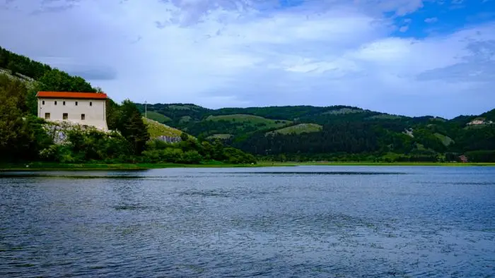 lago Laceno in Campania