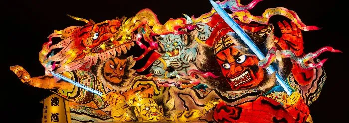 I carri colorati del Festival di Aomori Nebuta