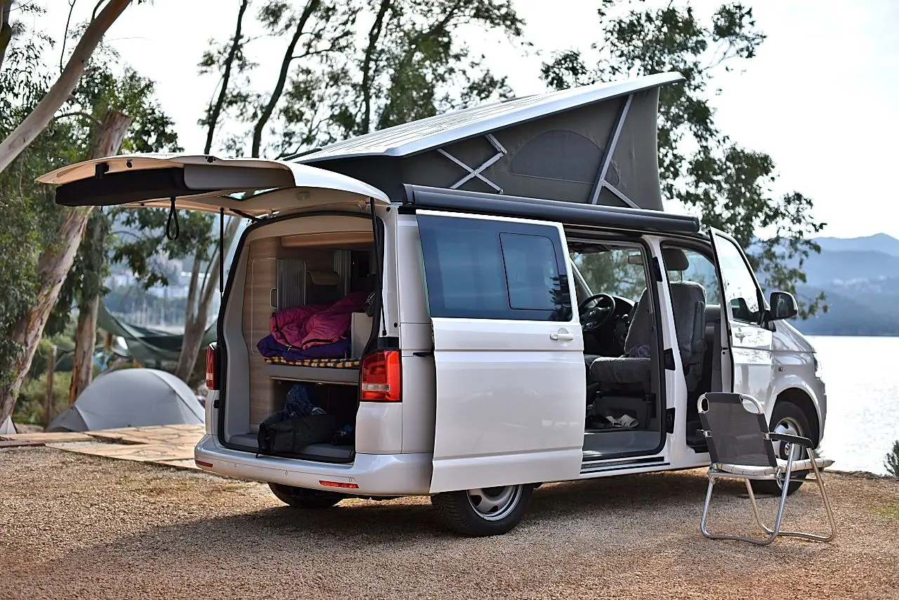 dove dormire e sostare con il camper lago di capodacqua