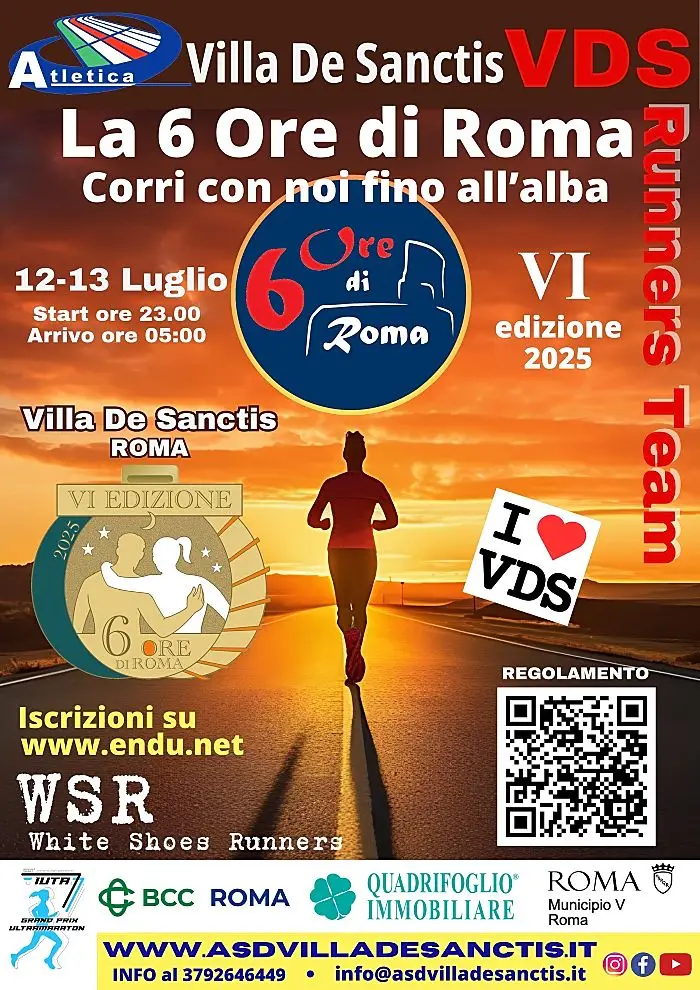 6 Ore di Roma - VI edizione