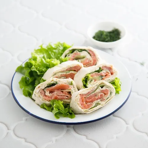 Piadina di zucchine in friggitrice ad aria
