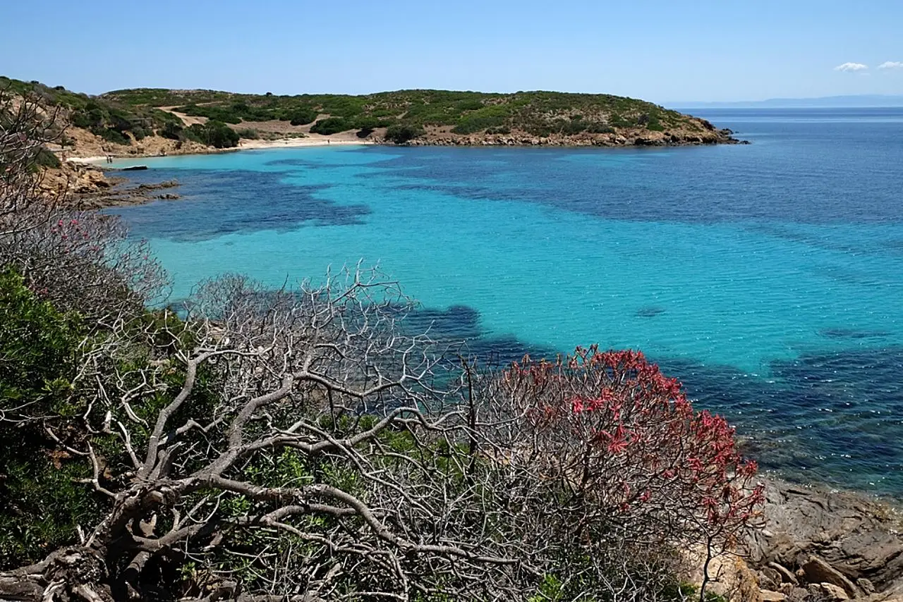 spiaggia cala sabina - golfo degli aranci