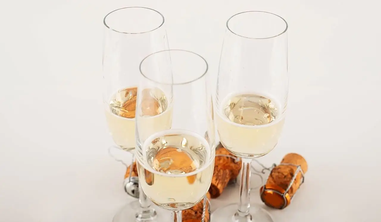 bicchieri da vino da dessert - champagne