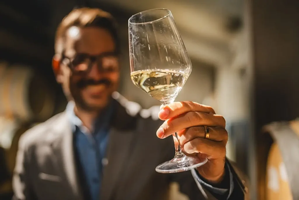 bicchiere vino bianco