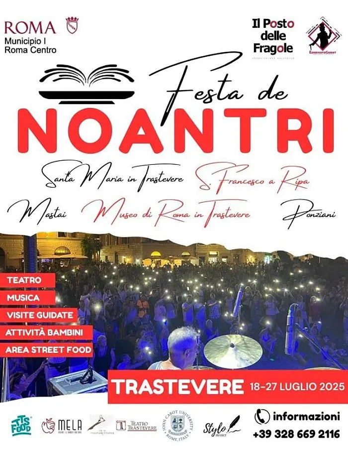 Cosa fare a Roma il 26 luglio: tra gli eventi festa de noantri 2025