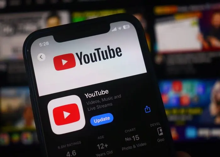 YouTube-smartphone