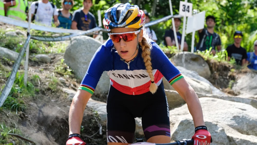 Tour de France 2025 femminile - Pauline Ferrand-Prévot in mountain bike