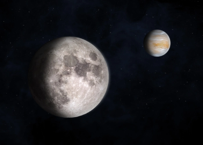 Cielo di agosto 2025 - Congiunzione lunare con Venere