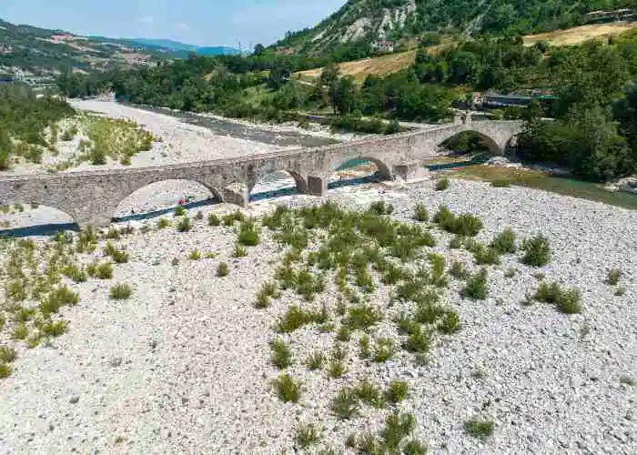 Fiume Trebbia secco, Piacenza