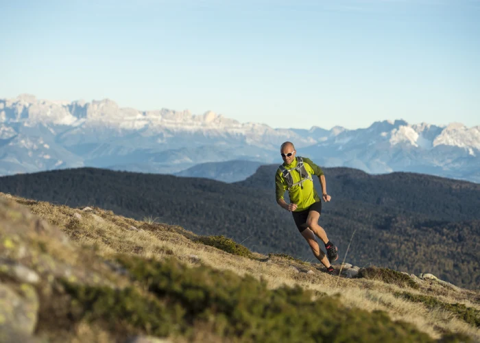 Trail running in montagna