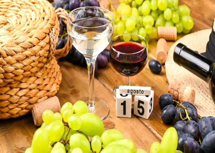 Tavola italiana a Ferragosto