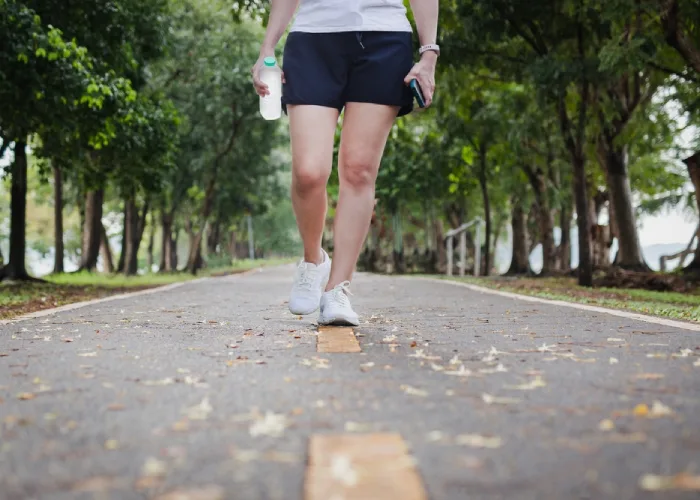 Camminare nel parco