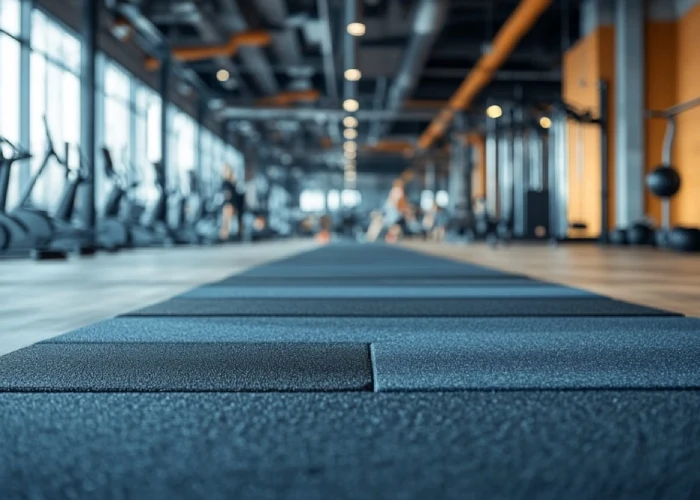 Interno di una palestra