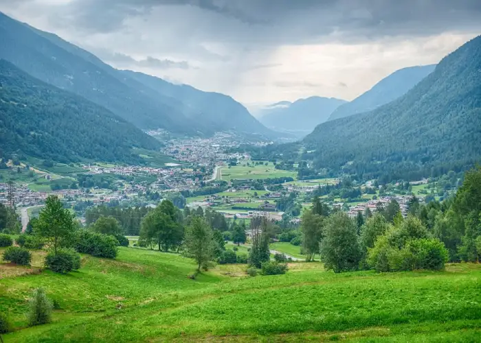 Uno scorcio della Val di Sole
