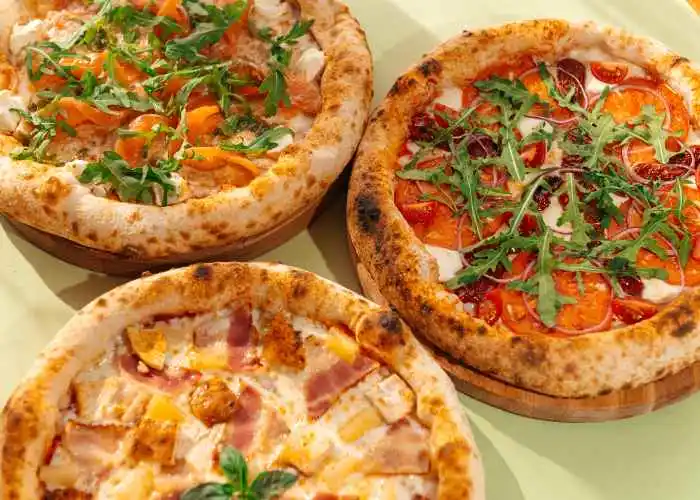 Alcuni tipi di pizza gourmet