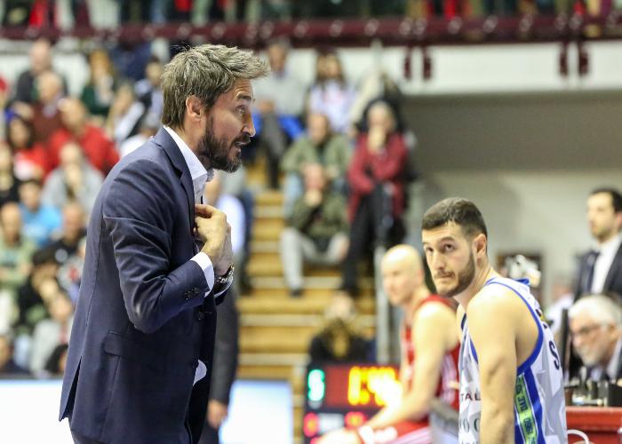 Gianmarco Pozzecco, coach della nazionale italiana di basket
