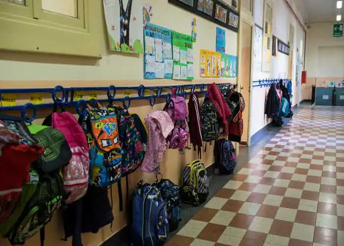 Interno di una scuola di Torino
