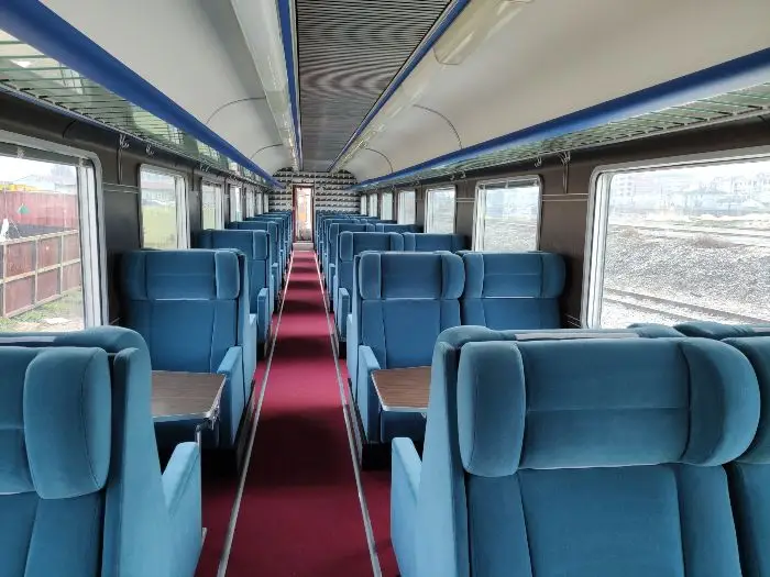 carrozze gran confort interni Treni Turistici Italiani