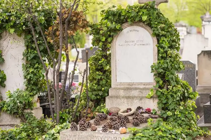 Tomba di Jacques Demy al cimitero di Montparnasse