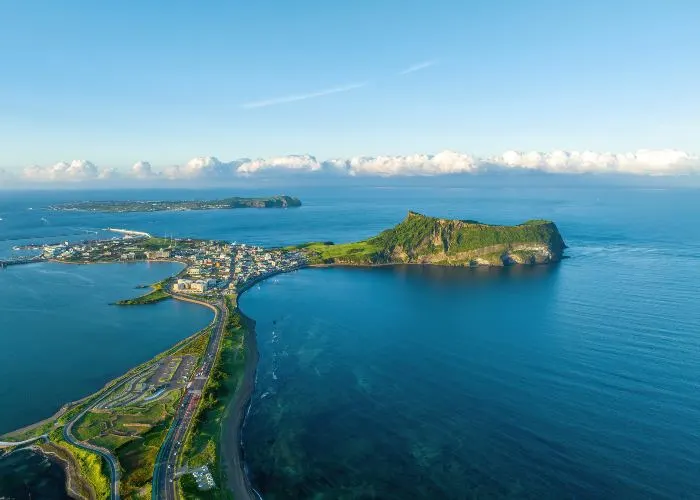 Raggiungere l'isola di Jeju è semplice