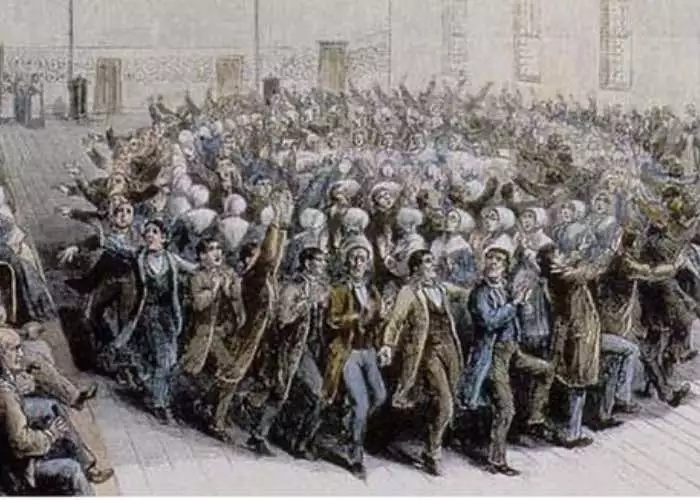 storia degli Shaker: la shaker dance