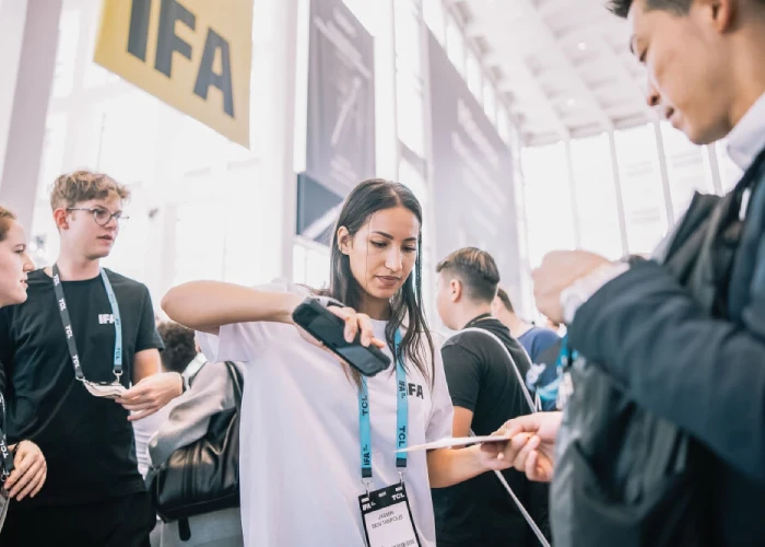 Controllo biglietti a IFA 2024