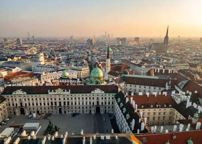 Vienna vista dall'alto